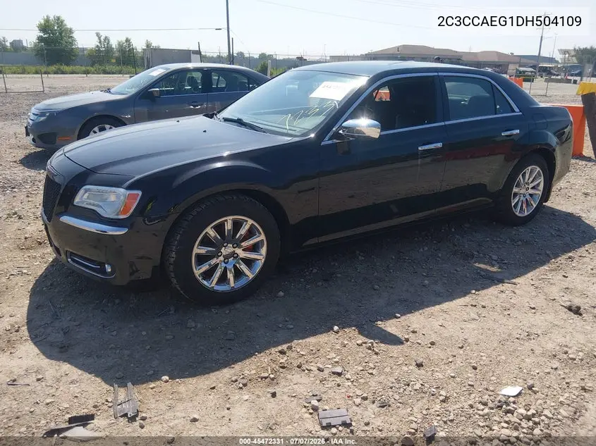 2013 Chrysler 300C VIN: 2C3CCAEG1DH504109 Lot: 45472331
