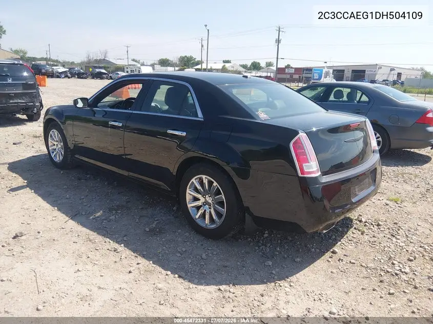2013 Chrysler 300C VIN: 2C3CCAEG1DH504109 Lot: 45472331