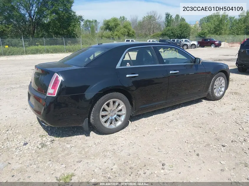 2013 Chrysler 300C VIN: 2C3CCAEG1DH504109 Lot: 45472331