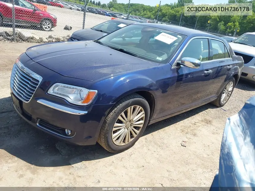 2013 Chrysler 300C Awd VIN: 2C3CCAKG1DH736178 Lot: 45573769