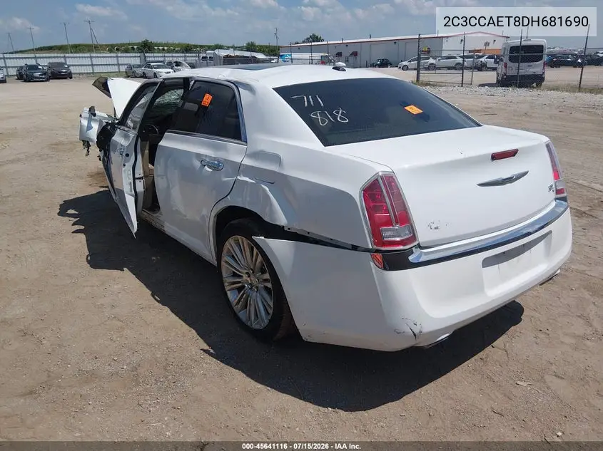 2013 Chrysler 300C VIN: 2C3CCAET8DH681690 Lot: 45641116
