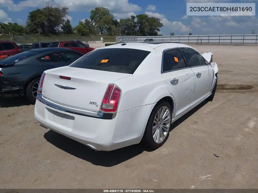 2013 Chrysler 300C VIN: 2C3CCAET8DH681690 Lot: 45641116