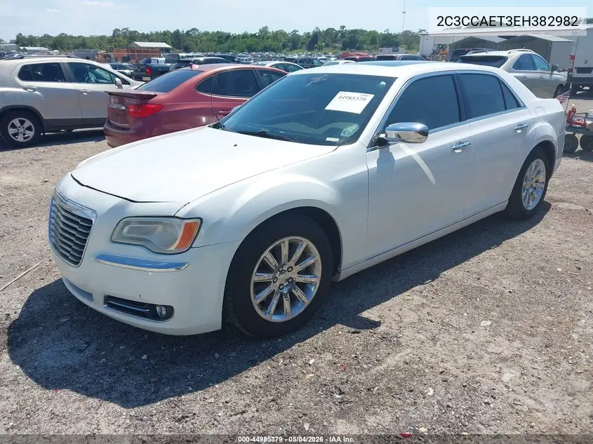 2014 Chrysler 300C VIN: 2C3CCAET3EH382982 Lot: 44985379