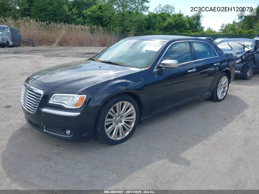 2014 Chrysler 300C VIN: 2C3CCAEG2EH120079 Lot: 45097667