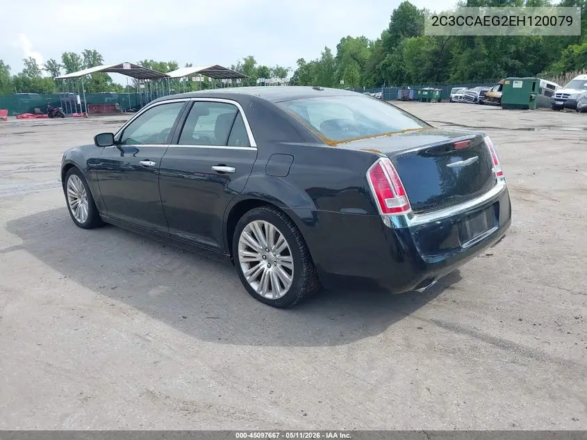2014 Chrysler 300C VIN: 2C3CCAEG2EH120079 Lot: 45097667