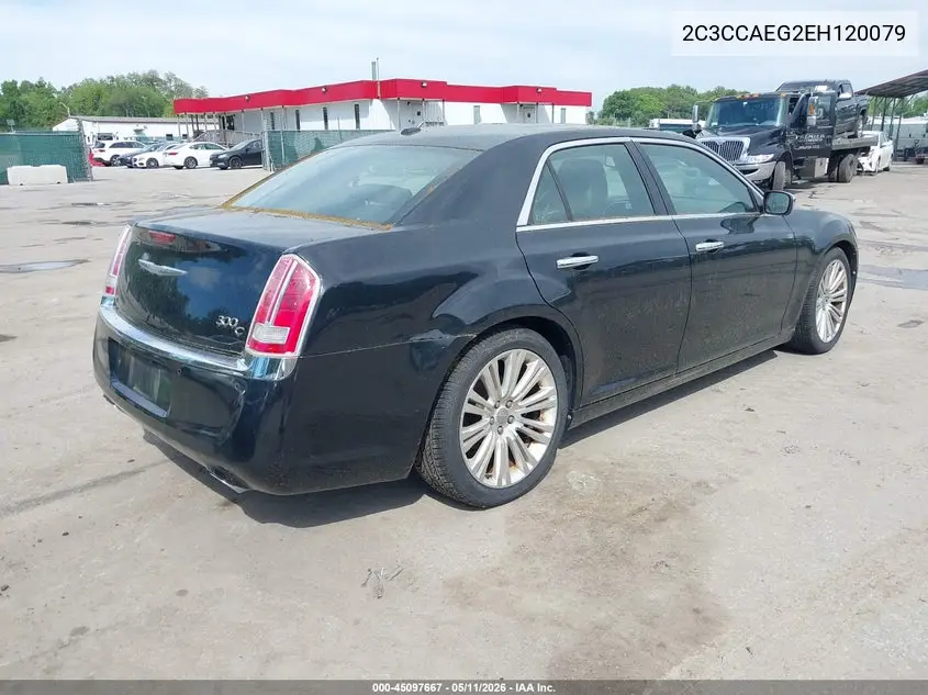 2014 Chrysler 300C VIN: 2C3CCAEG2EH120079 Lot: 45097667
