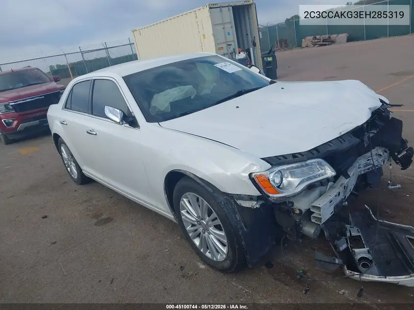 2014 Chrysler 300C Awd VIN: 2C3CCAKG3EH285319 Lot: 45100744