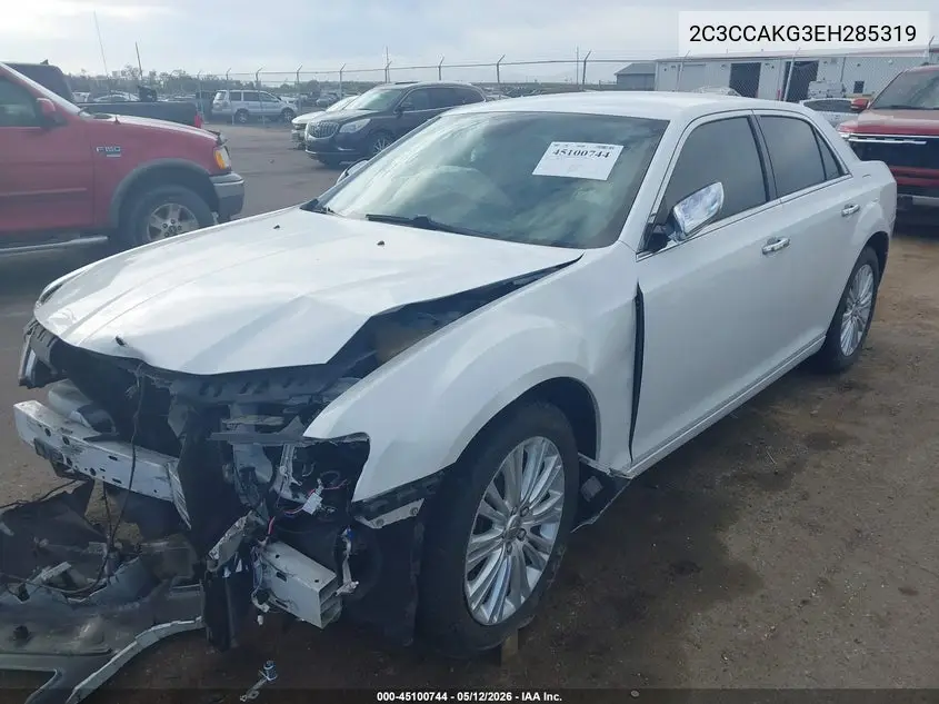 2014 Chrysler 300C Awd VIN: 2C3CCAKG3EH285319 Lot: 45100744