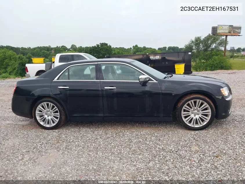 2014 Chrysler 300C VIN: 2C3CCAET2EH167531 Lot: 45210242