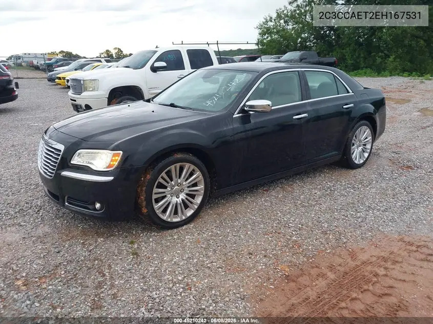 2014 Chrysler 300C VIN: 2C3CCAET2EH167531 Lot: 45210242