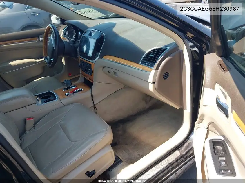 2014 Chrysler 300C VIN: 2C3CCAEG6EH230987 Lot: 45365538