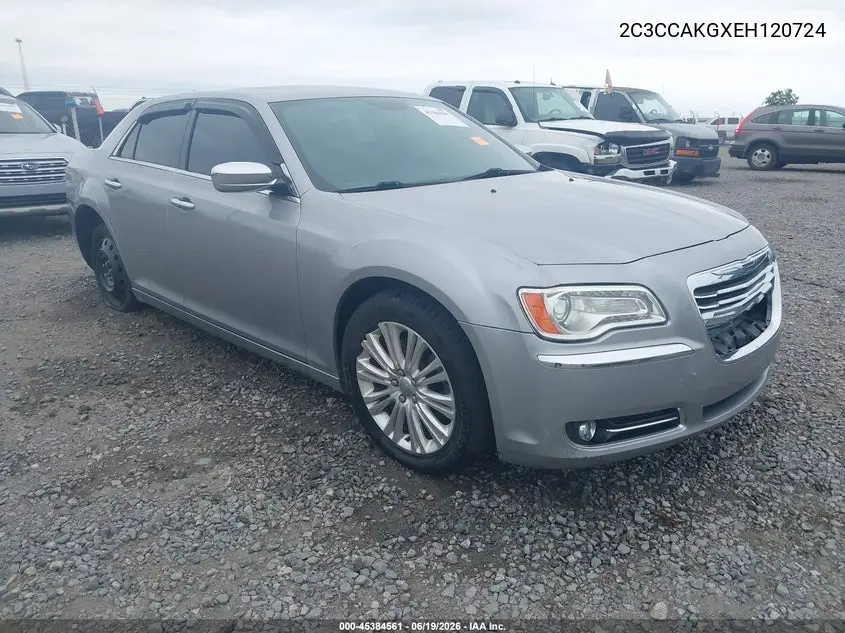 2014 Chrysler 300C Awd VIN: 2C3CCAKGXEH120724 Lot: 45384561