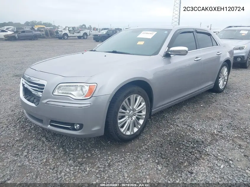 2014 Chrysler 300C Awd VIN: 2C3CCAKGXEH120724 Lot: 45384561