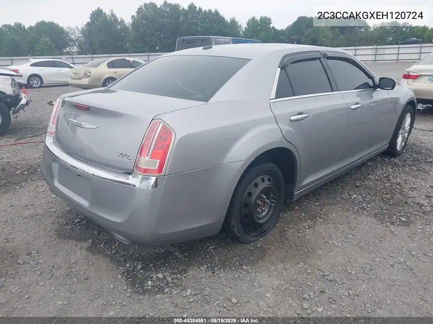 2014 Chrysler 300C Awd VIN: 2C3CCAKGXEH120724 Lot: 45384561