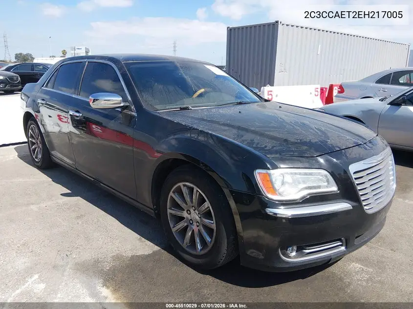 2014 Chrysler 300C VIN: 2C3CCAET2EH217005 Lot: 45510029