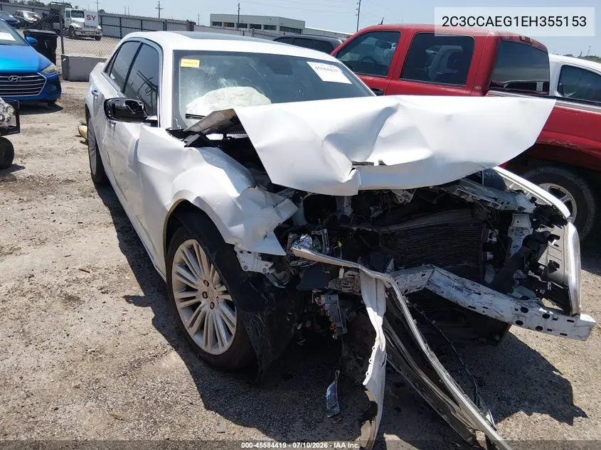 2014 Chrysler 300C VIN: 2C3CCAEG1EH355153 Lot: 45584419