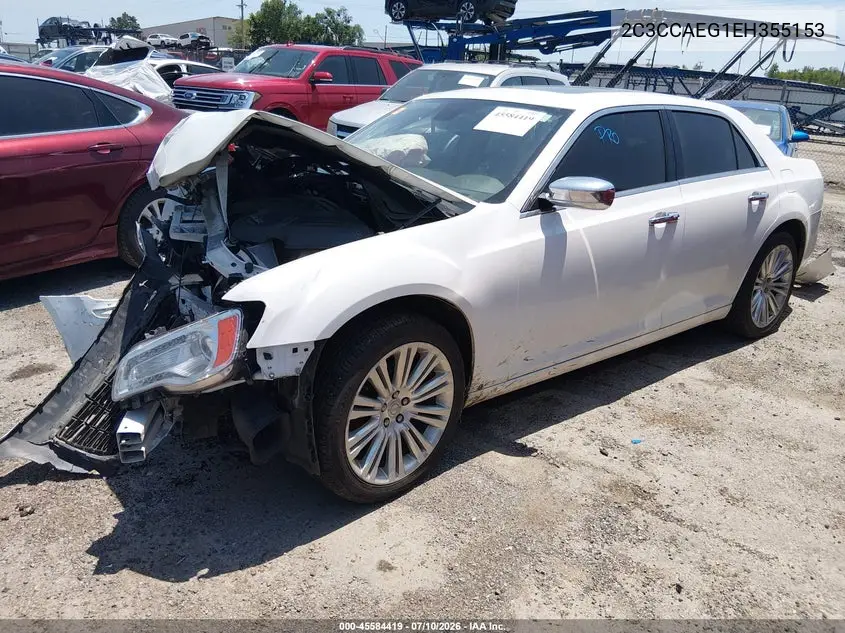 2014 Chrysler 300C VIN: 2C3CCAEG1EH355153 Lot: 45584419