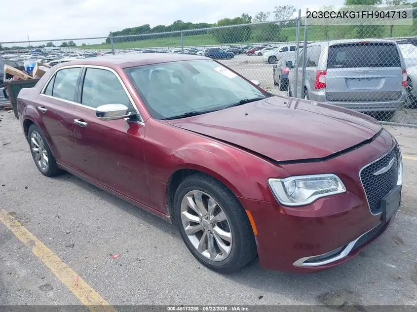 2015 Chrysler 300C Awd VIN: 2C3CCAKG1FH904713 Lot: 45173286
