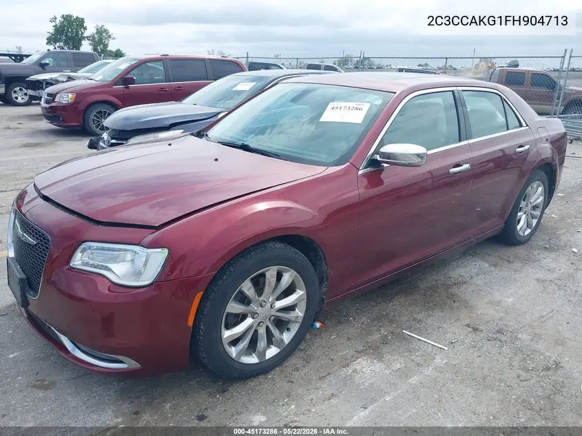 2015 Chrysler 300C Awd VIN: 2C3CCAKG1FH904713 Lot: 45173286
