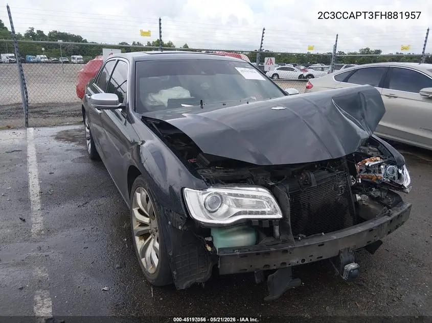 2015 Chrysler 300C Platinum VIN: 2C3CCAPT3FH881957 Lot: 45197056