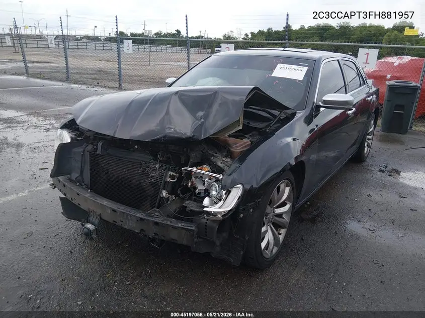2015 Chrysler 300C Platinum VIN: 2C3CCAPT3FH881957 Lot: 45197056