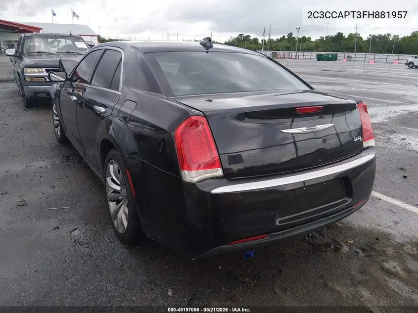 2015 Chrysler 300C Platinum VIN: 2C3CCAPT3FH881957 Lot: 45197056