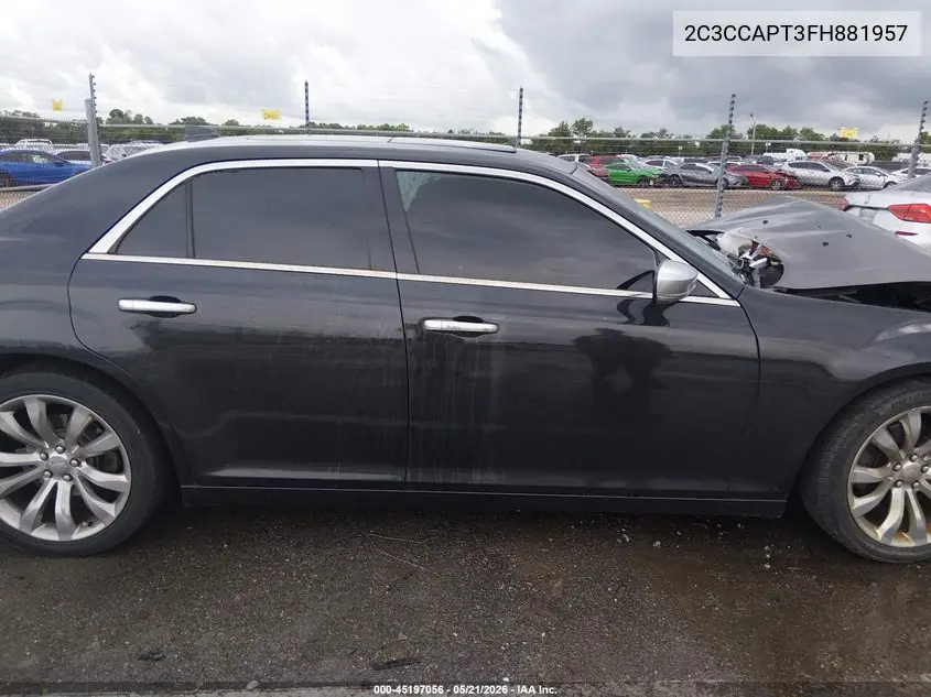 2015 Chrysler 300C Platinum VIN: 2C3CCAPT3FH881957 Lot: 45197056