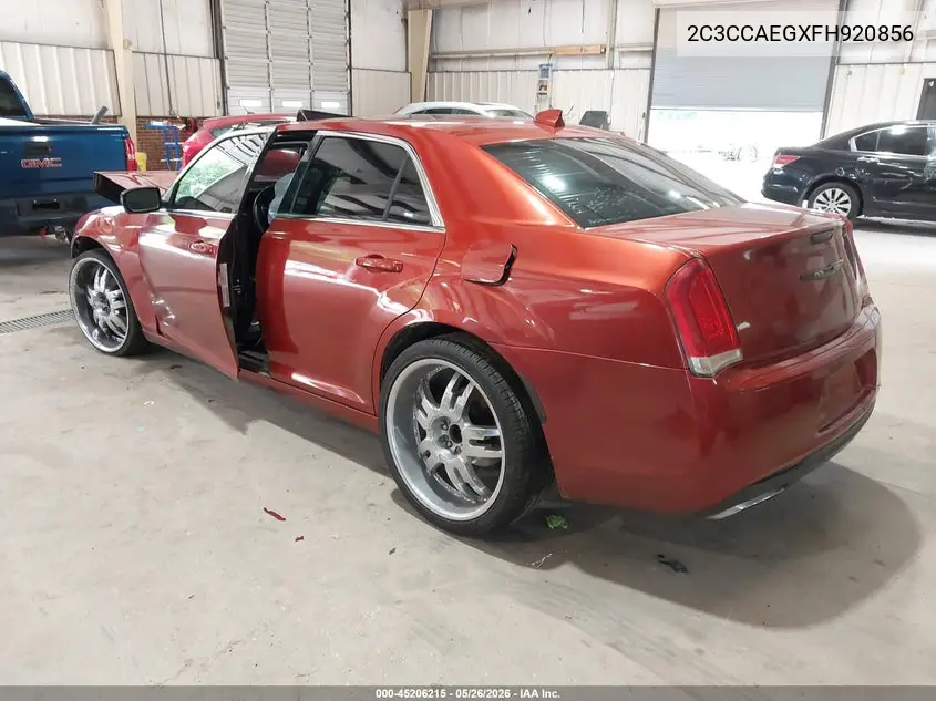 2015 Chrysler 300C VIN: 2C3CCAEGXFH920856 Lot: 45206215
