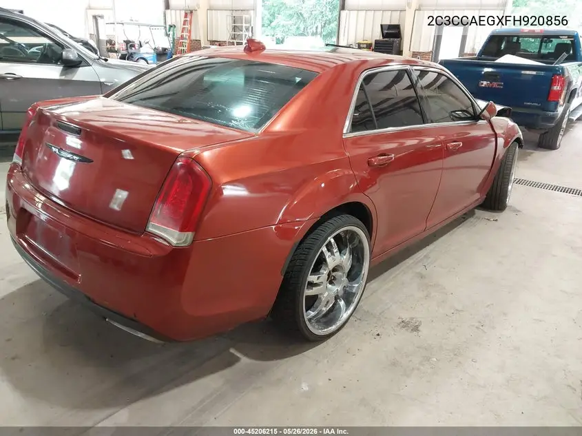 2015 Chrysler 300C VIN: 2C3CCAEGXFH920856 Lot: 45206215