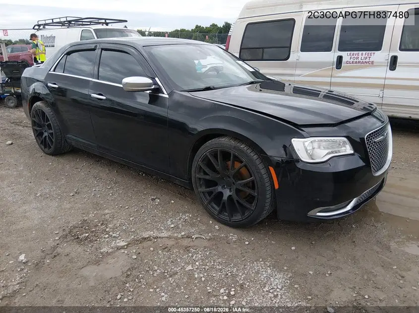 2015 Chrysler 300C Platinum VIN: 2C3CCAPG7FH837480 Lot: 45357250
