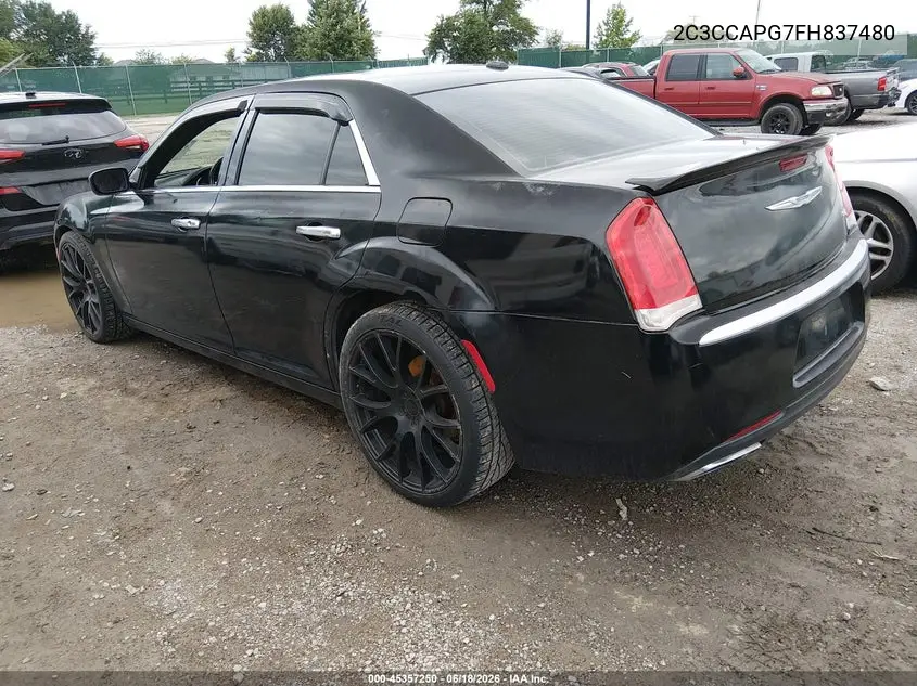 2015 Chrysler 300C Platinum VIN: 2C3CCAPG7FH837480 Lot: 45357250