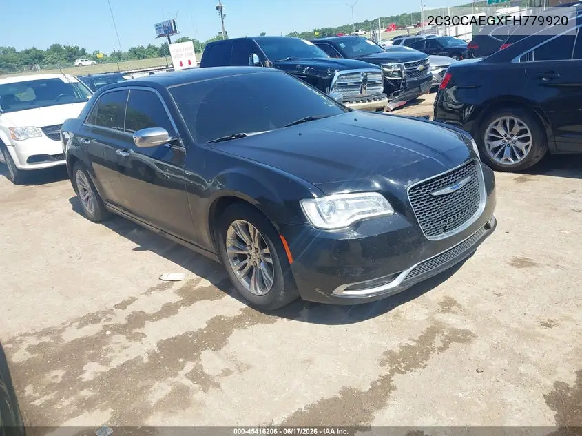 2015 Chrysler 300C VIN: 2C3CCAEGXFH779920 Lot: 45416206