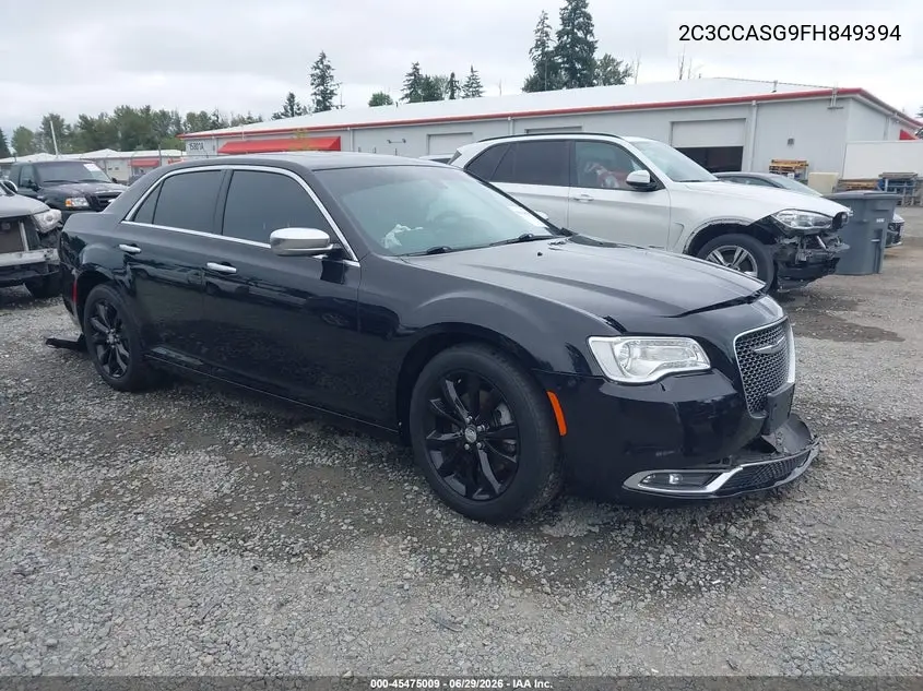 2015 Chrysler 300C Platinum VIN: 2C3CCASG9FH849394 Lot: 45475009
