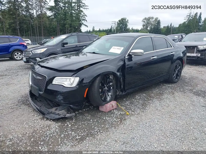 2015 Chrysler 300C Platinum VIN: 2C3CCASG9FH849394 Lot: 45475009