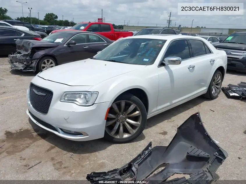 2015 Chrysler 300C VIN: 2C3CCAET6FH830021 Lot: 45493977