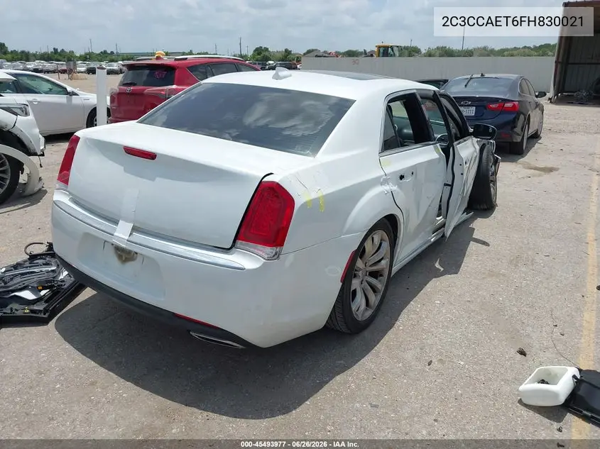 2015 Chrysler 300C VIN: 2C3CCAET6FH830021 Lot: 45493977