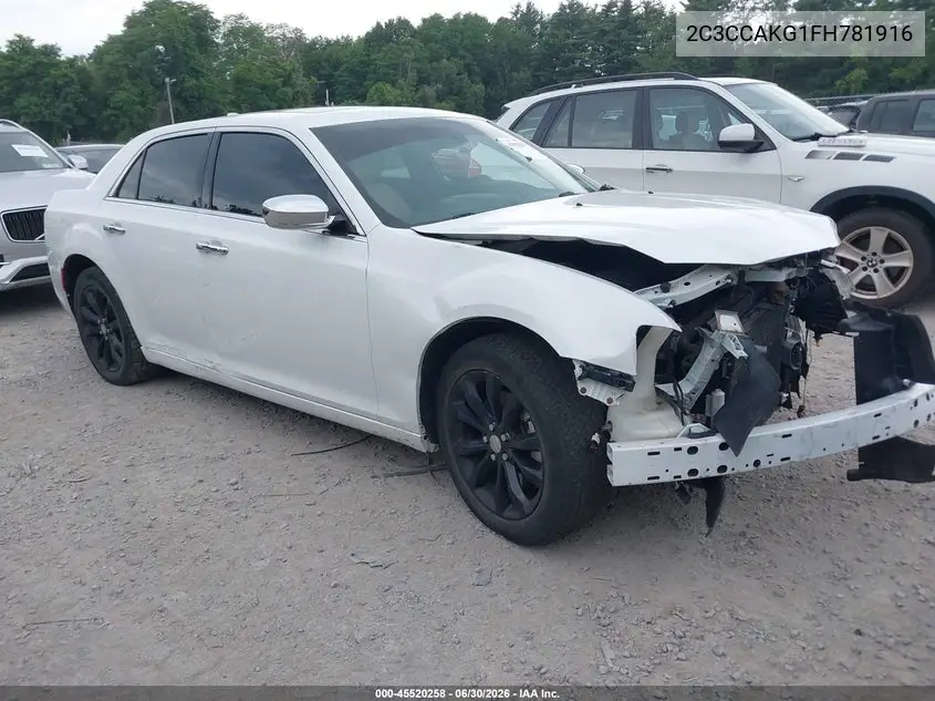 2015 Chrysler 300C Awd VIN: 2C3CCAKG1FH781916 Lot: 45520258