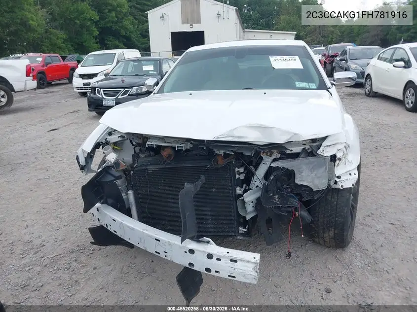 2015 Chrysler 300C Awd VIN: 2C3CCAKG1FH781916 Lot: 45520258