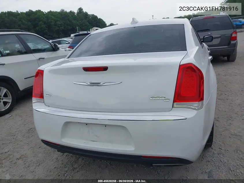2015 Chrysler 300C Awd VIN: 2C3CCAKG1FH781916 Lot: 45520258
