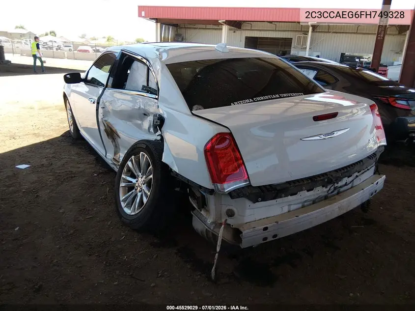 2015 Chrysler 300C VIN: 2C3CCAEG6FH749328 Lot: 45529029