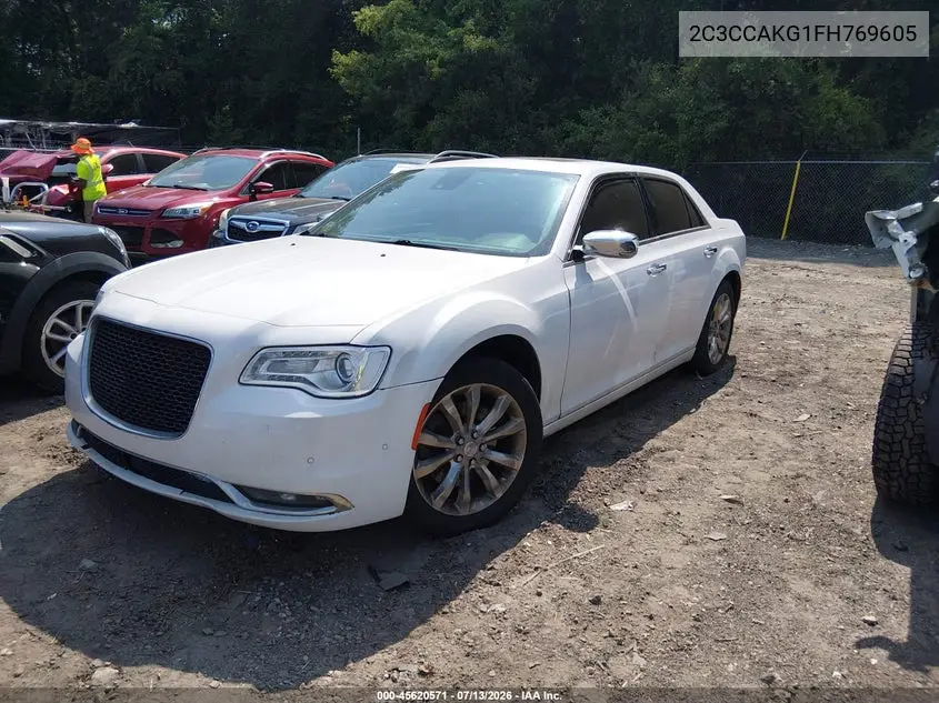 2015 Chrysler 300C VIN: 2C3CCAKG1FH769605 Lot: 45620571
