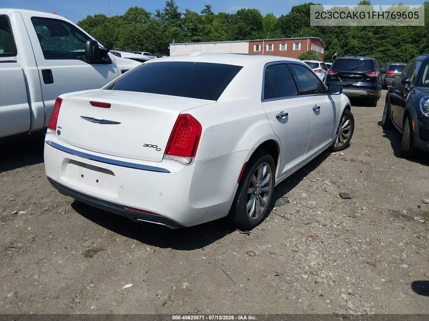 2015 Chrysler 300C VIN: 2C3CCAKG1FH769605 Lot: 45620571