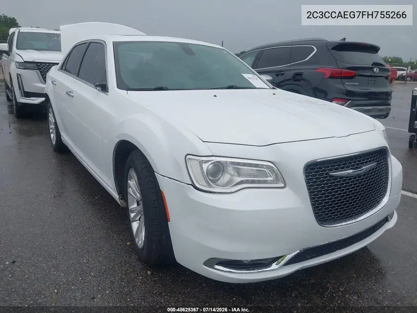 2015 Chrysler 300C VIN: 2C3CCAEG7FH755266 Lot: 45625367