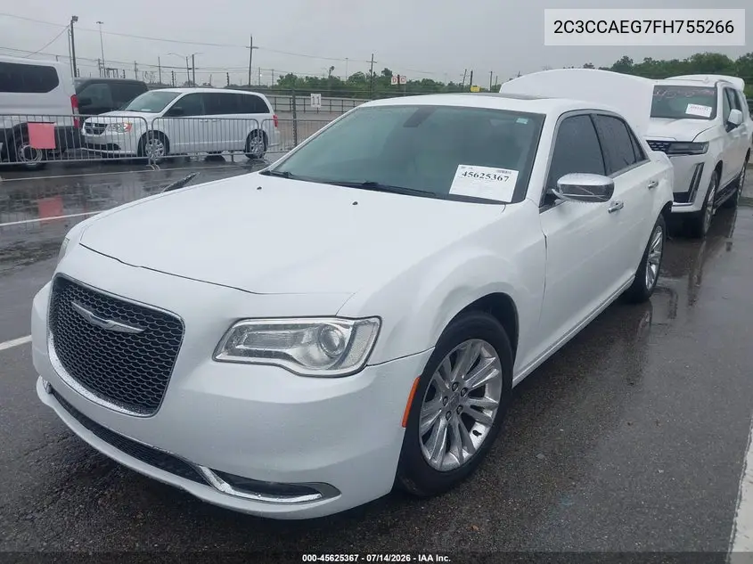 2015 Chrysler 300C VIN: 2C3CCAEG7FH755266 Lot: 45625367
