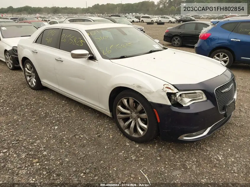 2015 Chrysler 300C Platinum VIN: 2C3CCAPG1FH802854 Lot: 45650584