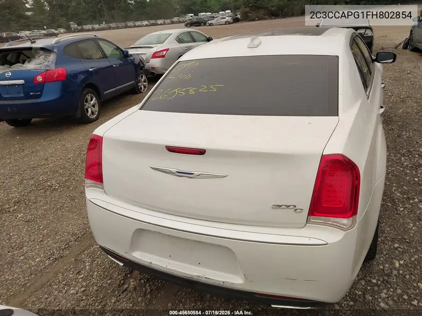 2015 Chrysler 300C Platinum VIN: 2C3CCAPG1FH802854 Lot: 45650584
