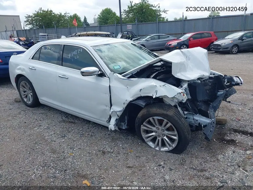 2016 Chrysler 300C VIN: 2C3CCAEG0GH320459 Lot: 45119241