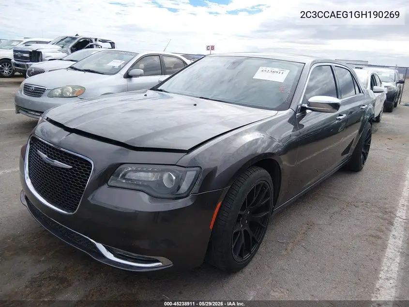 2016 Chrysler 300C VIN: 2C3CCAEG1GH190269 Lot: 45238911