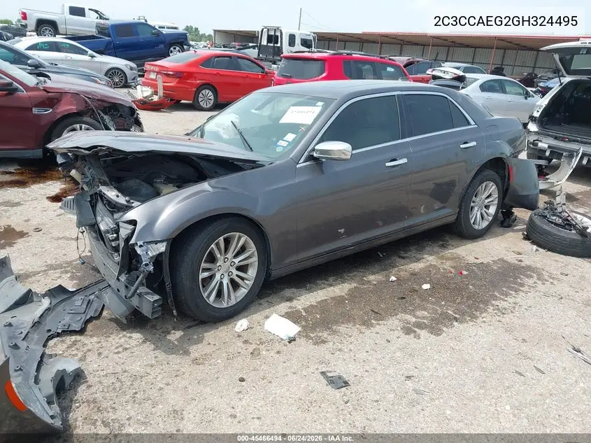 2016 Chrysler 300C VIN: 2C3CCAEG2GH324495 Lot: 45466494