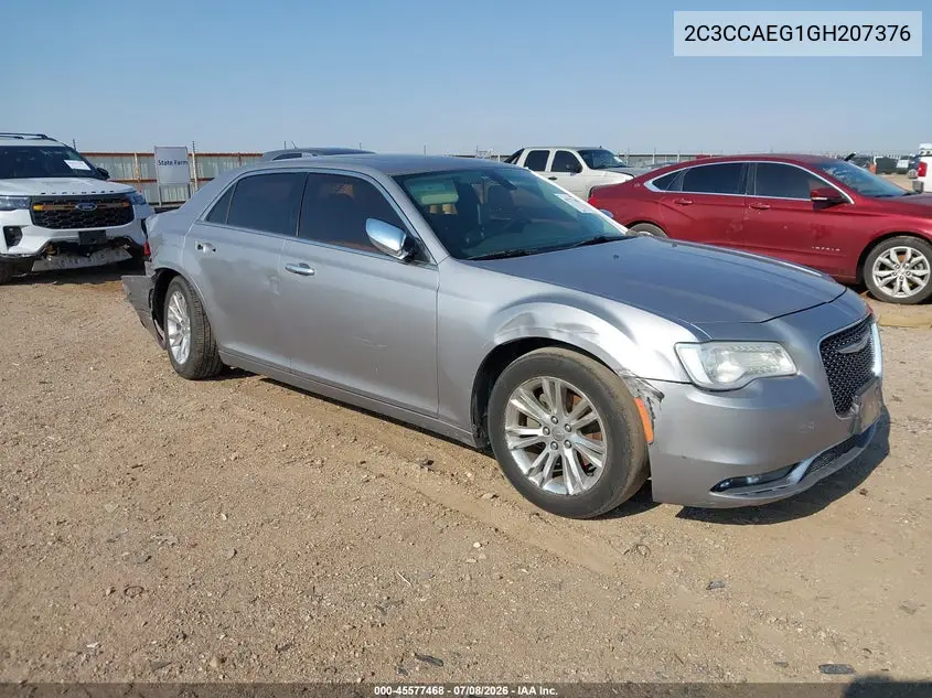 2016 Chrysler 300C VIN: 2C3CCAEG1GH207376 Lot: 45577468